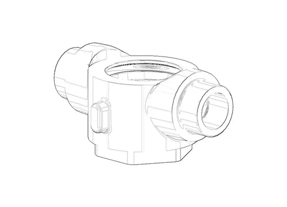 DORNBRACHT Anschluss für Wanne Stand ERSATZTEILE 04171104300 60 x 80 x 30 mm, 0417110430090 Galeriebild 1
